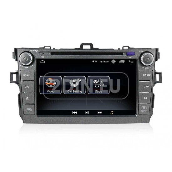 TOYOTA Corolla - МУЛТИМЕДИЯ / Навигация Android DVD + DSP + CarPlay